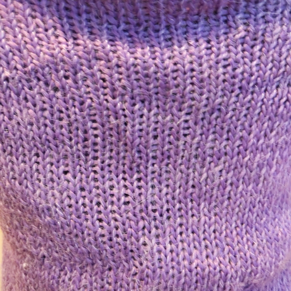 Beautiful Purple Crochet Top - Picture 3 of 10